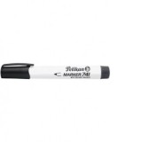 Marker whiteboard 741, varf rotund, negru
