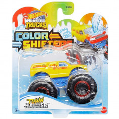 Masina de teren Hot Wheels, Color Shifters, 1:64, Town Hauler, HGX10