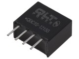 Convertor DC/DC 1W QLT POWER QDC1S-1215S 10,8-13,2V la 15V SIL4 100kHz