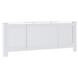 Masca pentru calorifer, alb, 205 cm, MDF