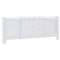 Masca pentru calorifer, alb, 205 cm, MDF