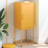 Gossi dulap inalt, galben mustar, 36x39x107 cm, otel