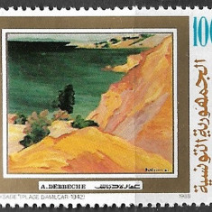 B1488 - Tunisia 1988 - pictura 1v.neuzat,perfecta stare