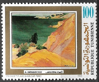 B1488 - Tunisia 1988 - pictura 1v.neuzat,perfecta stare