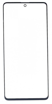 Geam cu OCA Samsung Galaxy A71 5G / A716 BLACK foto