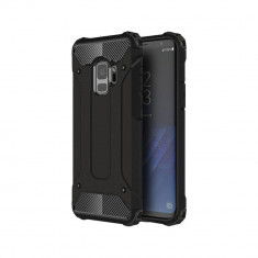 Husa Compatibila cu Samsung Galaxy S9 Techsuit Hybrid Armor Negru