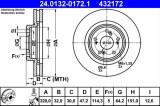 Disc frana ATE 24.0132-0172.1