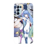 Husa compatibila cu Oppo A54 5G model Hermit Mio Edens Zero, Silicon, TPU, Viceversa, Transparent, Carcasa