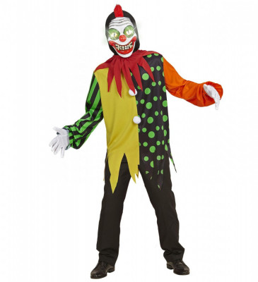 Costum Clown Horror Copii foto