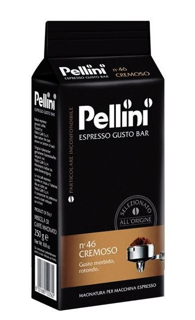 Pellini Gusto Bar Cremoso n&deg;46 cafea macinata pentru espresso 250gr