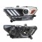 Far Ford Mustang, 01.2015-, fata, Stanga, xenon; Tip= USA; D3S+LED; manual; fara unitate control; fara ballast; omologare: SAE, TYC
