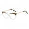 Ochelari De Calculator Dama Techsuit F93308, Anti-Blue Light, Negri Aurii Transparenti