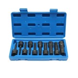 Trusa chei tubulare de impact hex cu profil torx 10 piese Breckner Germany