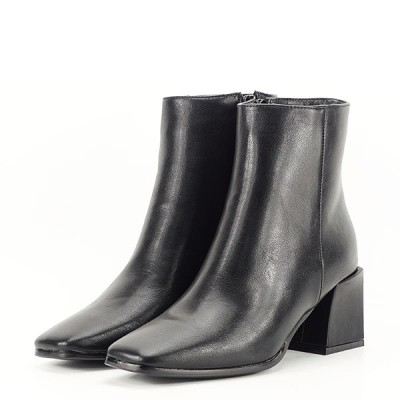 Botine negre Aura 118 foto