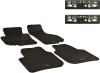 Set Covorase Auto Cauciuc Umbrella Pentru Skoda Superb Ii (2008-2015) + Suport Numar Inmatriculare Mega Drive Simplu Set 2 Buc
