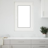 VidaXL Fereastră de subsol &bdquo;RISOR&rdquo; 60x100 cm oscilo-batantă DIN dreapta antracit