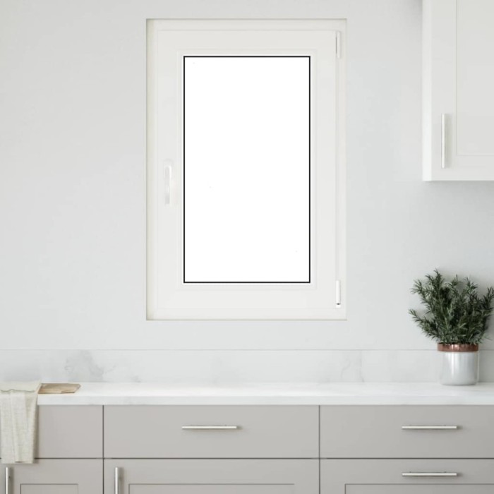 vidaXL Fereastră de subsol 60x90 cm Pt&amp;Turn DIN dreapta Antracit