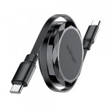 Cablu Date si Incarcare USB-C - USB-C Acefast C13-03, 60W, 0.8m, Negru