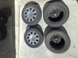 Set jante tabla + anvelope de iarna 195/65/R15