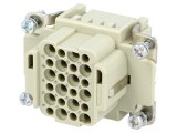 Conector HDC Inserturi Contact Mamă 24P 24PE