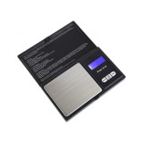 Cantar bijuterii JS12, Blow, Otel, Afisaj LCD, Iluminare fundal, 0.01/500 g, 13 x 7.5 x 2 cm, Negru/Argintiu