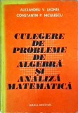 Alexandru V. Leonte - Culegere de probleme de algebra si analiza matematica