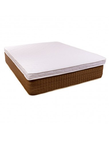 Topper saltea 180x200 spuma 10cm, fermitate medie spre tare, spuma poliuretanica, husa fixa matlasata, microfibra, Saltsib