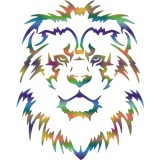 Cumpara ieftin Sticker Leu Regal , Autocolant Auto din Folie Oracal Smart Vinyl