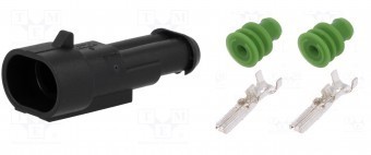 Mufa completa Superseal 1.5 Tata AMP 2 pini foto