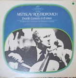 Disc vinil, LP. Concerto In B Minor-Mstislav Rostropovich, Dvoř&aacute;k, Sir Adrian Boult Conducting The Royal -240649