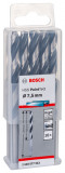 Bosch Set 10 burghie metal HSS PointTeQ, 7.5x69x109mm