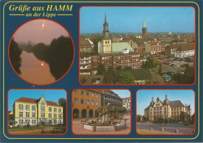Germania, Hamm an der Lippe, carte poştală 1 necirculată foto