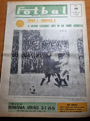 fotbal 8 decembrie 1966-romania-israel 2-1,cipru-romania 1-5,fotbal hunedoara foto