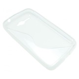 Husa silicon S-line transparenta pentru Alcatel One Touch X&#039;Pop (OT-5030, OT-5035D, OT-5035E, OT-5035Y)