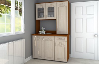 Dulap 120 UK MDF, 121x33 60x197 cm, Cires Mesteacan foto