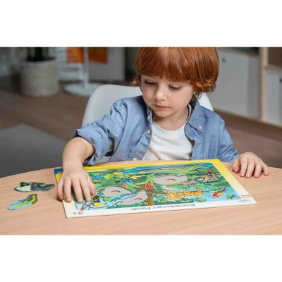 Puzzle Tip Rama Animale In Jungla, 11 Piese foto