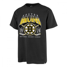 Boston Bruins tricou de bărbați &rsquo;47 ECHO Tee 1924 black - S