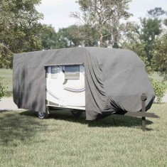 Gossi husa de rulota gri 732x250x220 cm tesatura netesuta