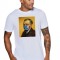 Tricou barbati alb - Van Gogh in Pandemie - XL