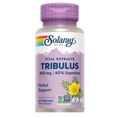 Tribulus Fruit Extract 450 miligrame 60 capsule vegetale Secom foto