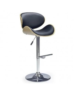 Scaun bar HM H44 negru foto