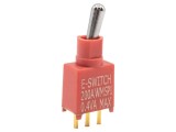 Comutator basculant E-SWITCH 2 poziții SPDT ON-ON 0,02A 20V DC/AC 200AWMSP1T2A1M2RE