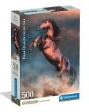 Puzzle Clementoni, Cal salbatic, 500 piese