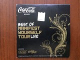 Manifest yourself tour live best of sunete 2008 cd disc selectii muzica rock VG+