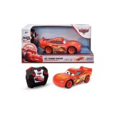 Cumpara ieftin Masina cu telecomanda de jucarie, Fulger McQueen, CARS, rosie