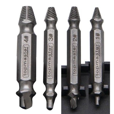 Set 4 extractoare suruburi TMP HardWork ToolsRange foto