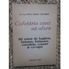 Cofetaria casei va ofera,Parjol Savulescu,182 retete baghete/batoane/cornulete