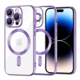 Techsuit - Luxury Crystal MagSafe - iPhone 14 Pro - Light Purple