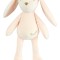 Jucarie Plus Jemini Fosforescenta 21cm Iepure Luminou Roz