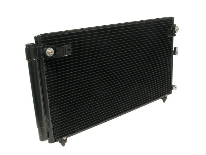Condensator climatizare Lexus IS, 04.1999-10.2005, motor 2.0 R6, 114 kw; 3.0 R6, 157 kw benzina, cutie manuala/automata, full aluminiu brazat, 670 (6